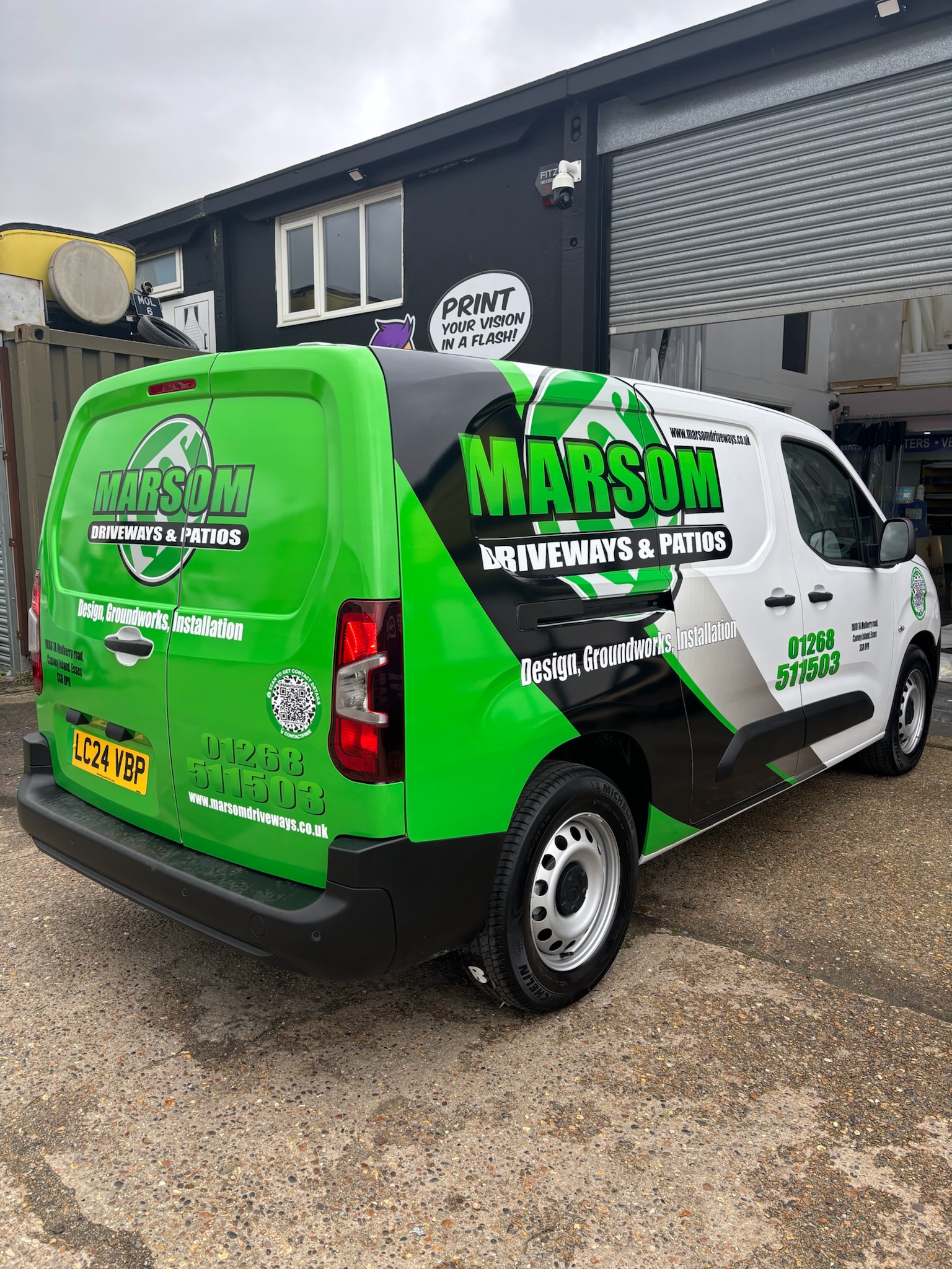 Vehicle wrap by Flash Design and Print