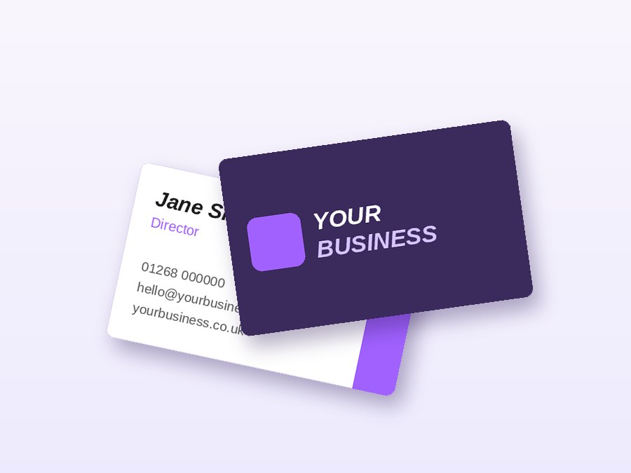 business cards printed by Flash Design & Print