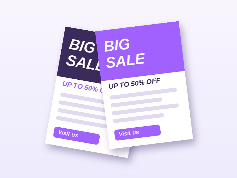 flyers printed by Flash Design & Print
